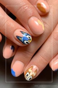 Get ready to bring the fun of Bluey to your fingertips with these 30+ adorable nail designs! Inspired by the beloved Australian cartoon, we've rounded up creative nail art ideas featuring Bluey, Bingo, Bandit, and Chilli. These playful designs capture the spirit of the beloved TV show and are perfect for any Bluey fan. Don't miss out on these charming Bluey-inspired nails that will have you feeling playful and stylish! 💅🐶📺