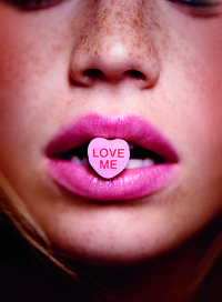 I want candy. | Victoria's Secret Valentine's Day Collection