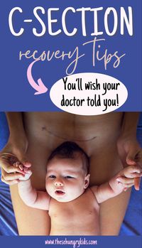 Are you a cesarean mama? These tips and tricks will help you recover faster from your c section! Get your body back and feel better faster