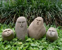 Funny Stone Face, Stone Face Figurine, Stone Carving Face, Funny Face, Stone Carving, Garden Decor, Home Decoration - Etsy UK