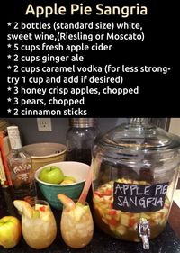 Apple Pie Sangria