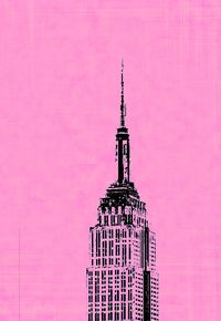 Empire State Building Pop Art on 16x24 by BrianTuchalskiPhoto, $139.99