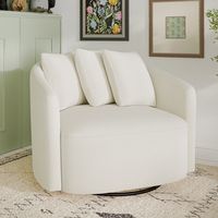 Beautiful Drew Chair by Drew Barrymore, Cream - Walmart.com