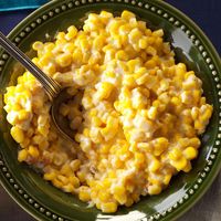 Cheesy Slow-Cooked Corn