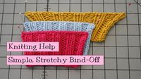 Simple Stretchy Bind Off