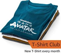 Created for the ultimate fan, the Nickelodeon Avatar the Last Airbender T-Shirt Club is a monthly subscription which offers exclusively designed T-shirts from your favorite brands every month, delivered right to your door. You can subscribe with confidence as you can skip a month or cancel at any time. #ad #amazon #avatar