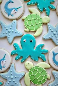 octopus sugar cookies - Google Search