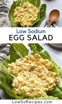 Low Sodium Egg Salad