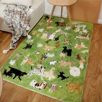 Bring the dog park to your living room with the Dogs Park Day Rug! Not only will your pup be able to play on this cozy rug, but with its bright colors and design, it's sure to make your room look like a day at the park. And best of all, your pup never has to be alone again! • Polyester • Machine Washable • Anti-Slip