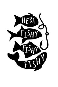 Here Fishy Fishy Fishy Fishing SVG Make your fishing trips more fun with our "Here Fishy Fishy Fishy" SVG design. Perfect for t-shirts, hats, and more! ➡️ @izzysdesignz 💕Follow Us for More Designs