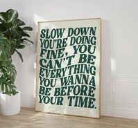 Song Lyrics Print Music Wall Art Disco Pop 70s Poster Pop Music Prints - Etsy