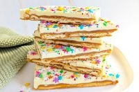 Fairy bread Christmas crack