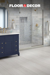 Make wood-look and marble tiles part of your bathroom for enduring design and style that will last for years to come. Give your bathroom the charm of hardwood flooring with the easy maintenance and durability of wood-look tile. Complete your space with marble tile walls to finish your bathroom with a timeless flair.