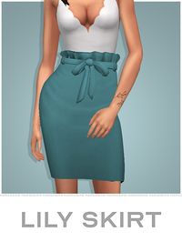 The Sims 4 — margosims: Lily Skirt base game compatible ...