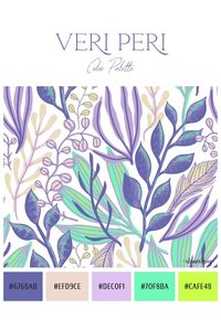 Sharing with you my favorite veri peri color palette you can try on your next project. Happy Designing! 