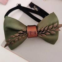 Check out this item in my Etsy shop https://www.etsy.com/listing/1282985966/olive-green-satin-butterfly-bow-tie