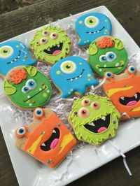 monsterbirthdaypartyideas-cookieconnection-SemiSweetConfections