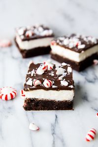 Peppermint Bark Brownies