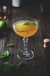 Even on a crisp, blustery autumn evening there's always time for a rum cocktail or two at my house. The Old Cuban is an elegant, and dare I say sophisticated libation, created by Audrey Saunders of Pegu Club fame. Sweet and sour notes are celebrated in a way that rum fans knows and love. Some