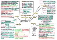 Biopsychology mind map alevel gcse psychology