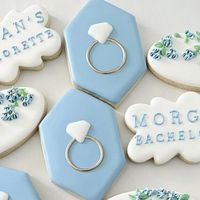 Sweet Adelaide’s on Instagram: "Bachelorette Cookies. 💍 #bachelorettecookies #bridalcookies #weddingcookies #customcookies #decoratedcookies #cookiesofinstagram #murrayky"