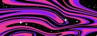 pink purple banner header