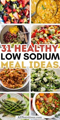 Discover the best low sodium diet options that make healthy eating easy and delicious. Enjoy heart-healthy foods that are perfect for any meal, and keep your sodium levels in check with these tasty low sodium recipes!