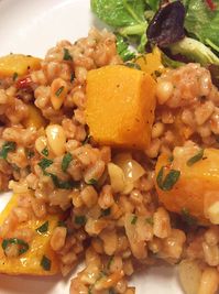 Herbed Farro and Butternut Squash Bake — Cooking It Forward