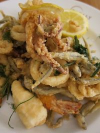 A  simple but indulgent pleasure, I could easily eat a whole bowl of Fritto Misto with some lemon wedges and a dollop of chipotle mayonn...