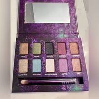 Brand New 10 Color Palette With Shimmer Eyeshadows Palette Has A Mirror & Brush Pictures Show A Close Up Of The Colors