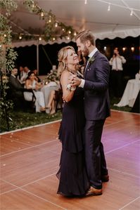 The handsome groom and his beautiful mother during their dance. Some of my favorite moments to capture. #septemberwedding #weddingreception