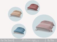 The Sims Resource - [SJB] Eliza set part I blanket+sheet for bed by Ylka