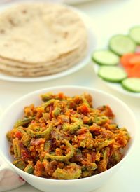 Karela Besan Sabzi Recipe (Indian bitter gourd curry)