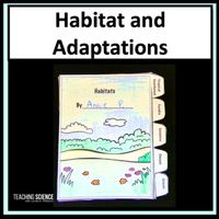 Do you need to teach about animals and their habitats? Students will love these fun, engaging activities for learning about habitats and the animals and plants that live there.Students will learn about the diversity of animals and plants in different habitats and about the adaptations animals and plants have for surviving in their habitats.This resource includes: a slideshow to inform students about habitats and adaptations a matching activity in which they match the organism and the adaptation