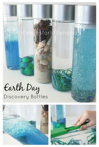 Earth Day Discovery Bottles Earth Science Activity