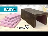 Foam to Faux Ceiling Beams: DIY - YouTube