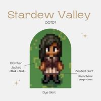 One of my favorite things to do in Stardew Valley is making clothes.