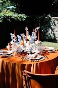 Velvet Rust - Linen Rentals | Wedding Table Linen, Runners, Chair Covers | BBJ La Tavola