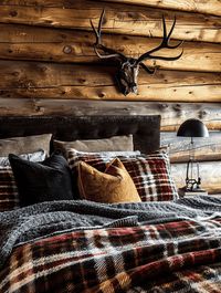 25 Log Cabin Bedroom Ideas