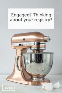 From timeless homewares to memorable experiences & honeymoon/cash funds, find the wedding registry gifts that fit with your style. Discover a better way to register with Zola.