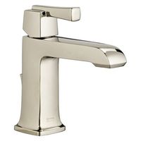 Key Data Spout Height: 4-13/16" Spout Reach: 5-1/4" Flow Rate: 1.2 gallons-per-minute American Standard 7353.101 Features: Installs in a single hole configuration Single lever handle Pop-up drain assembly included Faucet body made of brass - handles constructed of metal Installation hardware included California low flow compliant WaterSense certified Ceramic disc valves American Standard Technologies: Speed Connect System: With Speed Connect Drain American Standard becomes the easiest brand of b