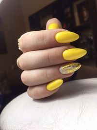 Embrace the Radiance: Spring Nails Yellow 2024 15 Ideas