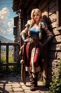 Astrid Hofferson: How to Train Your Dragon by EugenericAI