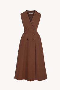 BASKLE Midi Dress With Belt – GIANA official website