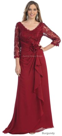 Right color red for MOB dress