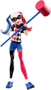 Amazon.com: DC Super Hero Girls Harley Quinn Figure: Toys & Games