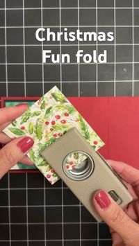 Create QUICK EASY HOLIDAY CARD #shortsvideo