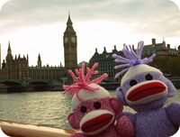 sock monkeys in London :)