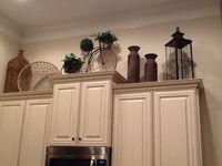 Kitchen Cabinet top Decor Ideas Inspirational Decorating Over Kitchen Cabinets Our Home Pinterest