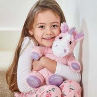 <p>The Warmies Junior Sparkly Pink Unicorn will keep you warm this winter.</p> <p>The Junior Soft Toys offer all the benefits of our large plush toys, with the added advantage of being the perfect size of 9” for a small gift, or even a stocking filler when the festive period comes around.</p> <p>Warmies are not just for winter, you can use them all year round, on those hot summer days and nights use your Warmies to cool down. Simply place the entire product within a grip seal freezer bag and pla